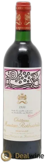 photo du vin Château Mouton Rothschild