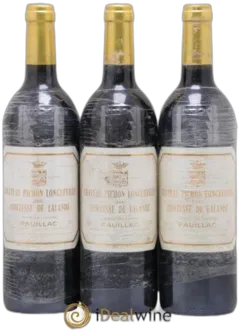 aperçu du vin Château Pichon Longueville Comtesse de Lalande