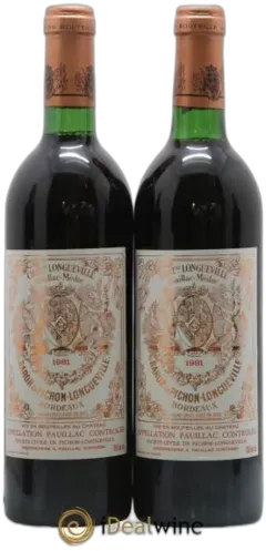 photo du vin Pichon Longueville Baron
