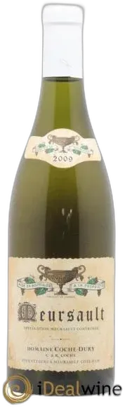 illustration du vin Meursault Coche Dury