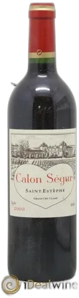 photo du vin Calon Ségur