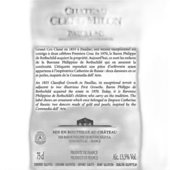 photo du vin Clerc Milon