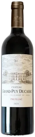 photo du vin Grand Puy Ducasse