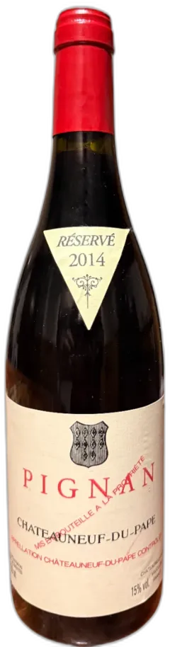 illustration du vin Cuvée le Pignan