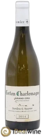 vue du vin Corton-Charlemagne Grand Cru Georges Roumier