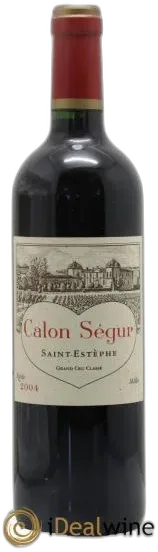 photo du vin Calon Ségur