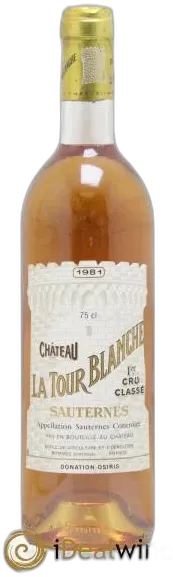 image du vin Château la Tour Blanche