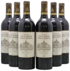 vue du vin Château les Carmes Haut-Brion