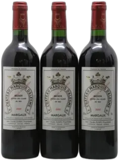 capture du vin Marquis d’Alesme Becker