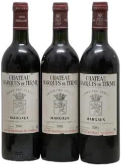 photos du vin Château Marquis de Terme