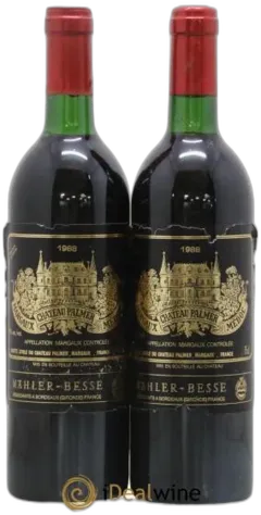 photo du vin Château Palmer