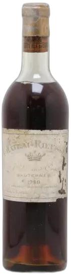 photo du vin Château Rieussec