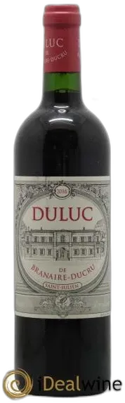 photo du vin Duluc de Branaire