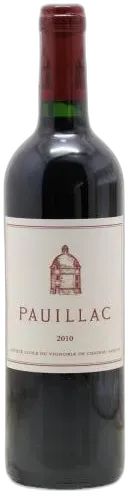 capture du vin Pauillac de Château Latour