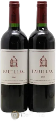 capture du vin Pauillac de Château Latour