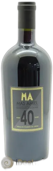 illustration du vin Mas Amiel 40 Ans d'Âge