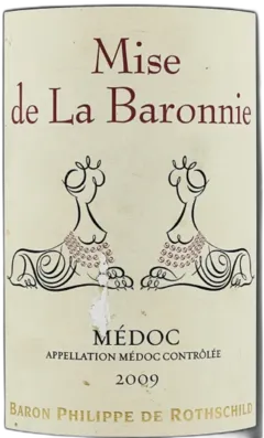 photo du vin Baron Philippe de Rothschild Mise de la Baronnie