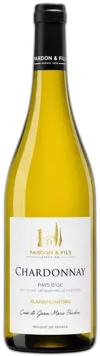 photos du vin Vin de Pays d’oc Chardonnay Plaisir Exotique Domaine Pardon & Fils