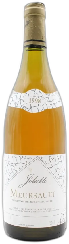 photos du vin Meursault 1998 Domaine Joliette