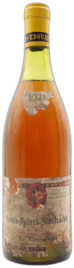 photo du vin Criots-Batard-Montrachet 1971 Loiseau