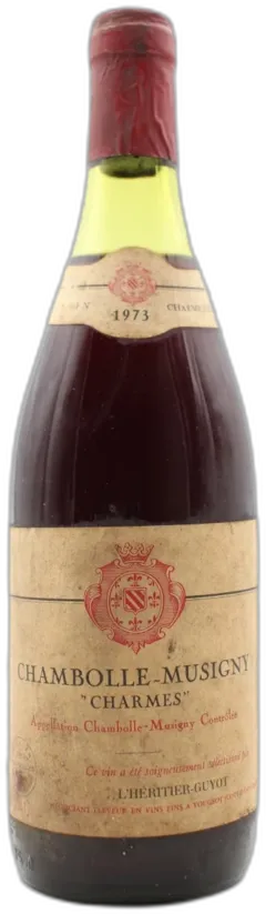 image du vin Chambolle-Musigny "Charmes" 1973 l’Héritier-Guyot