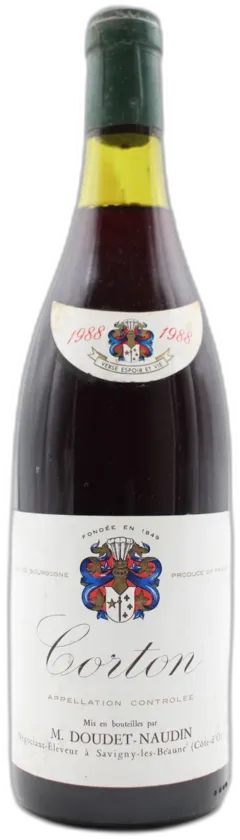 photo du vin Corton 1988 Doudet-Naudin