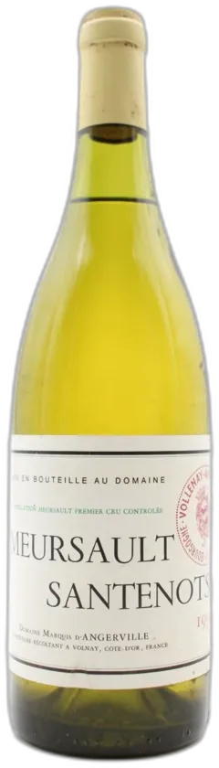 vue du vin Meursault Santenots 1994 Domaine Marquis d’Angerville