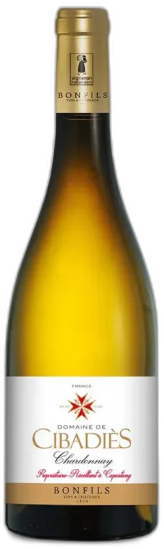 image du vin Domaine de Cibadies Chardonnay West Side Blanc