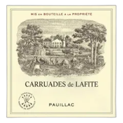 illustration du vin 2021 Carruades de Lafite, Pauillac