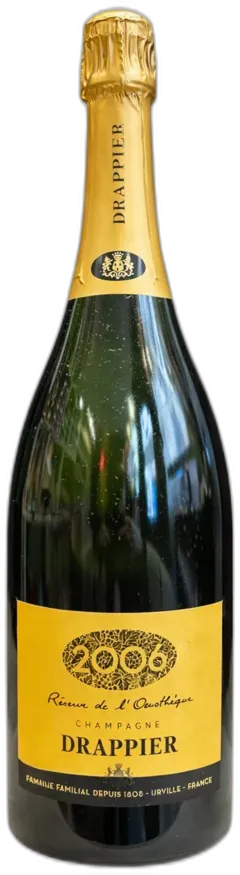 image du vin Oenotheque Brut Champagne Blanc Champagne Drappier 2006